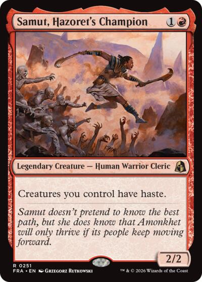 Samut, Hazoret's Champion