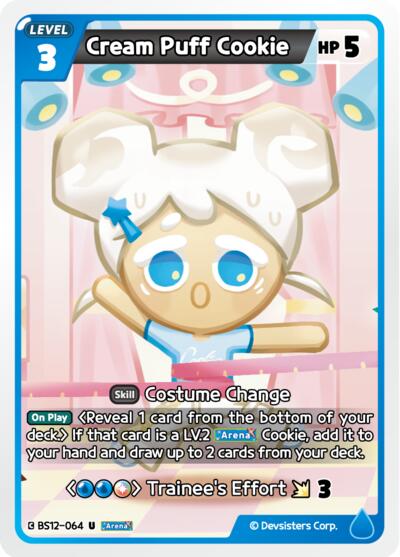 Cream Puff Cookie
