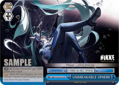 UNBREAKABLE SPHERE