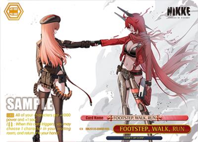 FOOTSTEP, WALK, RUN (RRR)