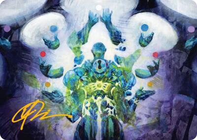 Avatar of Burgeoning Echoes Art Card (Gold-Stamped Signature)