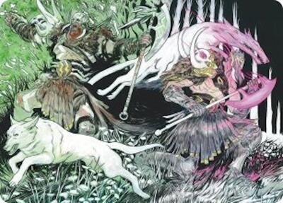 Ferocity of the Hunt Art Card
