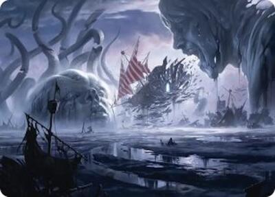 Shipwreck Marsh Art Card