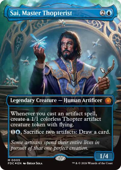 Sai, Master Thopterist (Borderless)