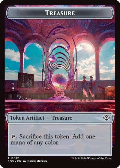 Treasure // Clue Token Double-Sided Token
