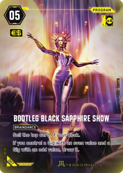 Bootleg Black Sapphire Show