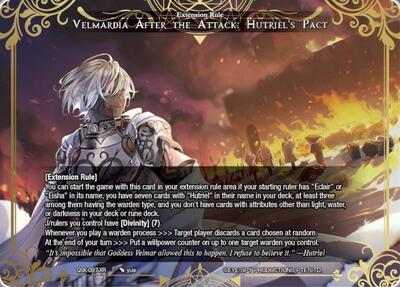 Velmardia After the Attack: Hutriel's Pact