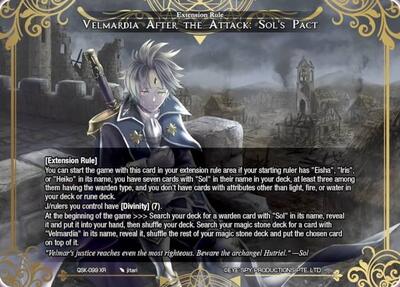 Velmardia After the Attack: Sol's Pact