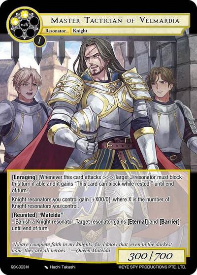 Master Tactician of Velmardia