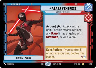 Asajj Ventress - No Time For Regret