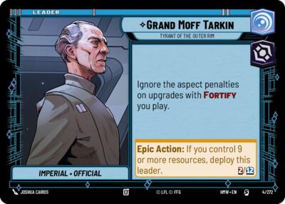 Grand Moff Tarkin - Tyrant of the Outer Rim