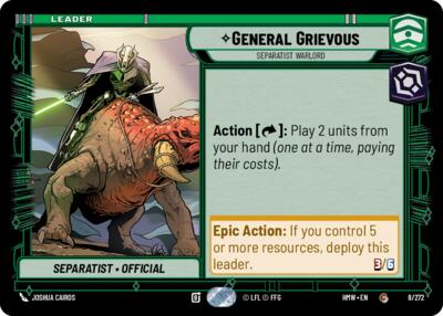 General Grievous - Separatist Warlord