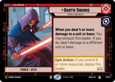 Darth Sidious - There Is No Mercy