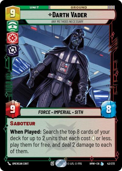 Darth Vader - Any Methods Necessary