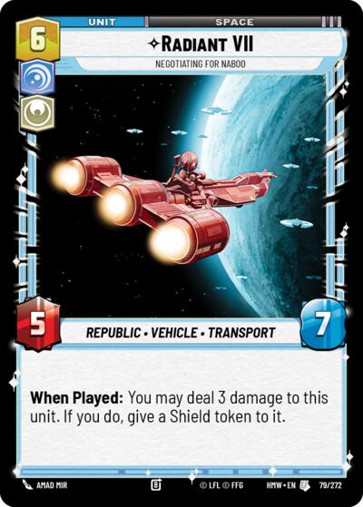 Radiant VII - Negotiating for Naboo