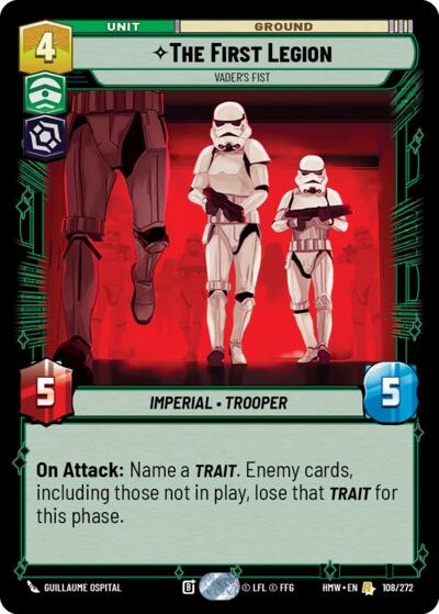 The First Legion - Vader's Fist