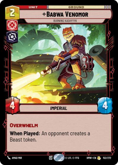 Babwa Venomor - Burning Kashyyyk