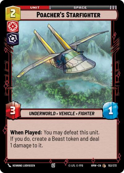 Poacher's Starfighter