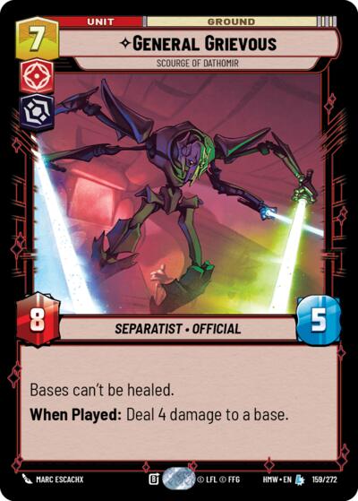 General Grievous - Scourge of Dathomir