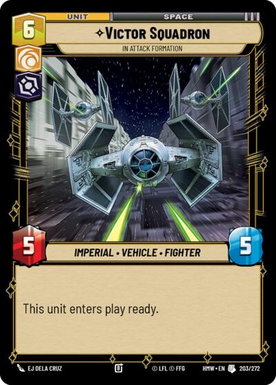 Victor Squadron - In Attack Formation