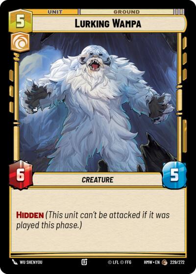 Lurking Wampa