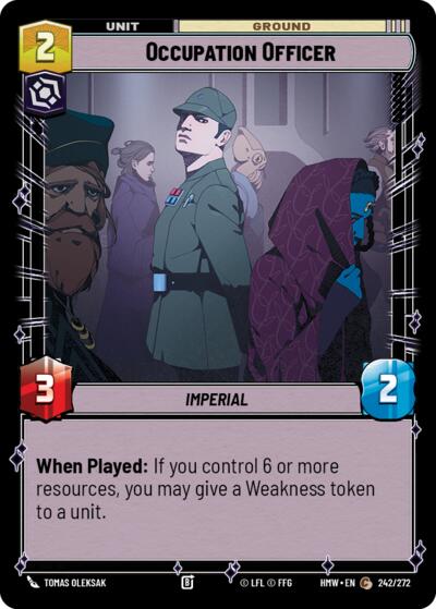 Occupation Officer