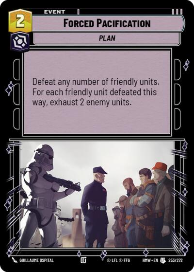 Forced Pacification