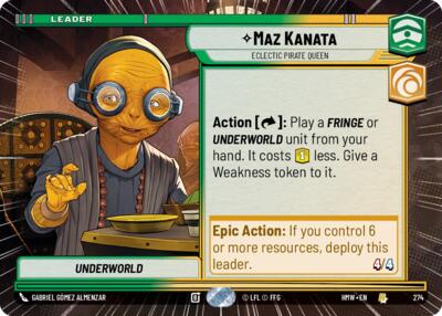 Maz Kanata - Eclectic Pirate Queen (Hyperspace)