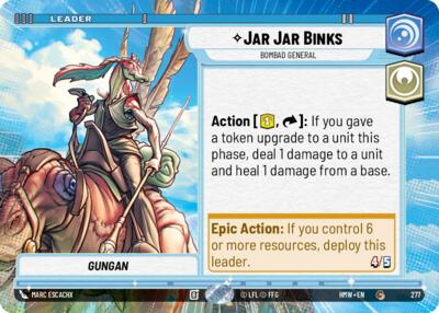 Jar Jar Binks - Bombad General (Hyperspace)