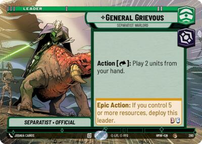 General Grievous - Separatist Warlord (Hyperspace)