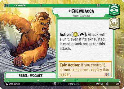 Chewbacca - Relentless Rebel (Hyperspace)