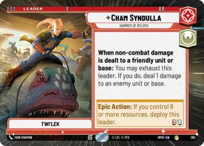 Cham Syndulla - Hammer of Ryloth (Hyperspace)