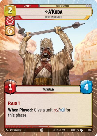 A'Koba - Restless Raider (Hyperspace)