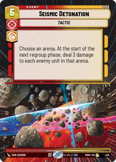 Seismic Detonation (Hyperspace)