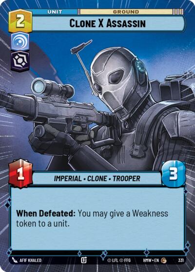 Clone X Assassin (Hyperspace)