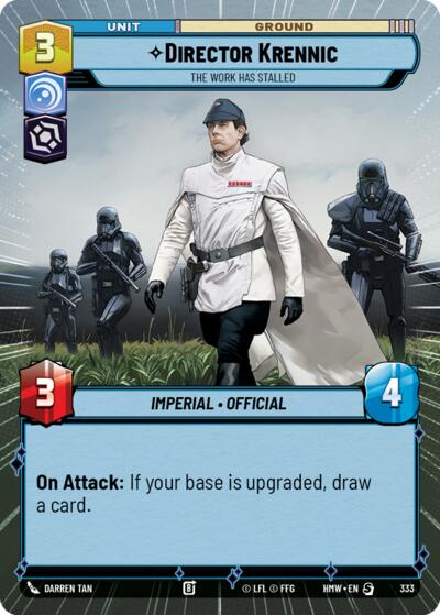 Director Krennic - The Work Has Stalled (Hyperspace)