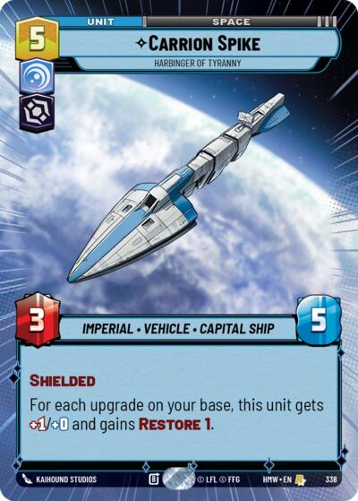 Carrion Spike - Harbinger of Tyranny (Hyperspace)