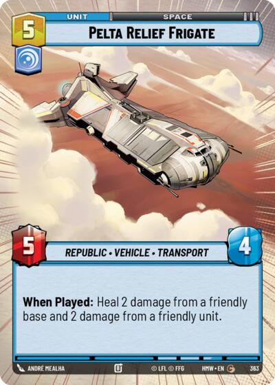 Pelta Relief Frigate (Hyperspace)