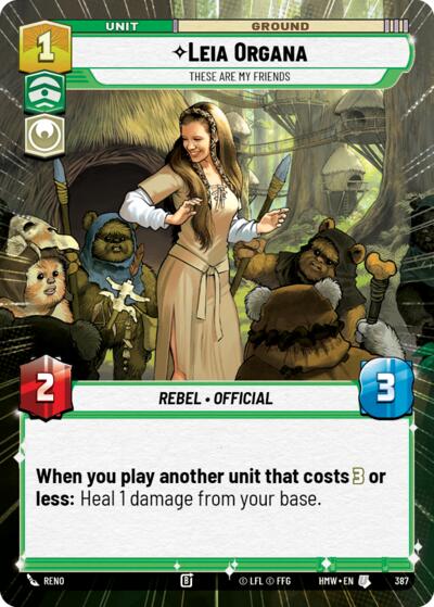Leia Organa - These Are My Friends (Hyperspace)