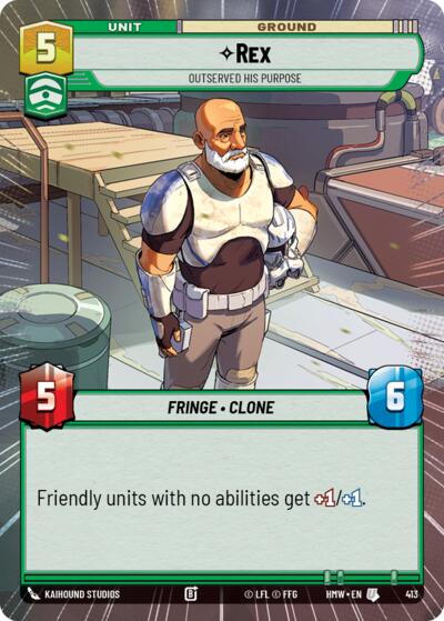 Rex - Outserved His Purpose (Hyperspace)
