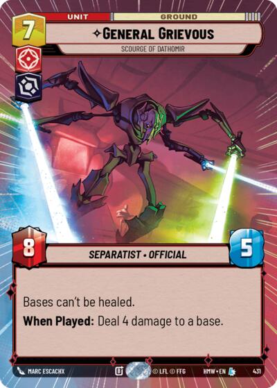 General Grievous - Scourge of Dathomir (Hyperspace)