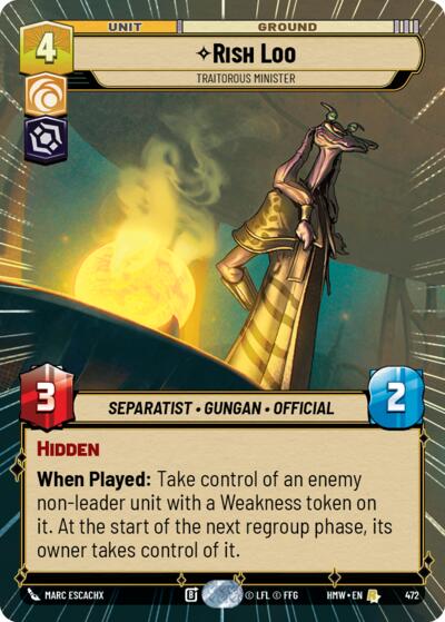 Rish Loo - Traitorous Minister (Hyperspace)