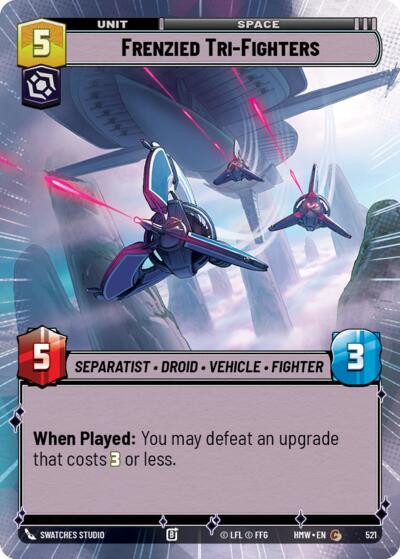 Frenzied Tri-Fighters (Hyperspace)