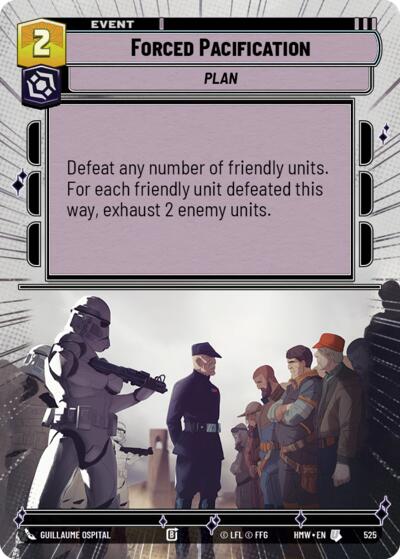Forced Pacification (Hyperspace)