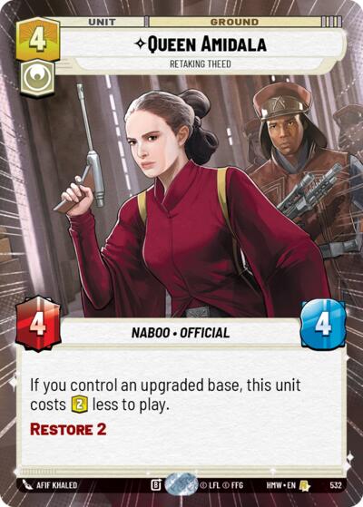 Queen Amidala - Retaking Theed (Hyperspace)
