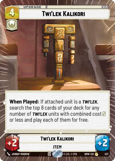 Twi'lek Kalikori (Hyperspace)
