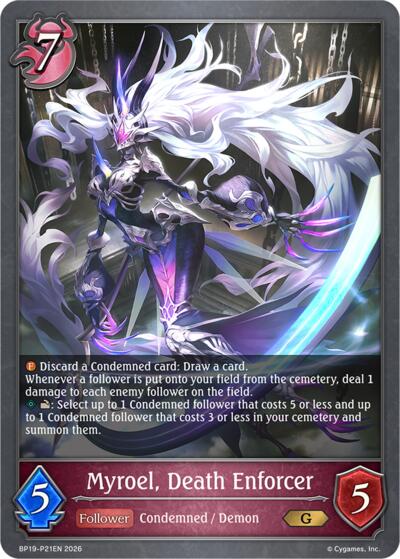 Myroel, Death Enforcer - P21EN (Foil)