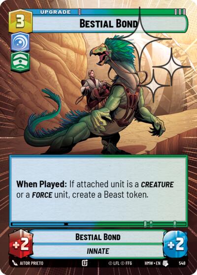 Bestial Bond (Hyperspace Foil)