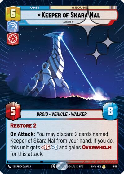 Keeper of Skara Nal - Awoken (Hyperspace Foil)