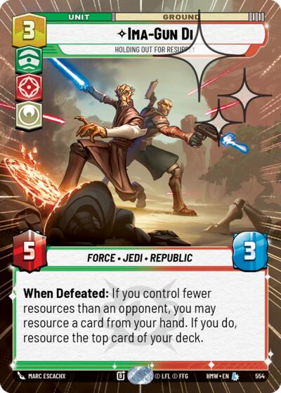 Ima-Gun Di - Holding Out For Resupply (Hyperspace Foil)
